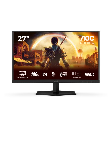 G4 C27G42E pantalla para PC 68,6 cm (27") 1920 x 1080 Pixeles Full HD LED Negro, Rojo