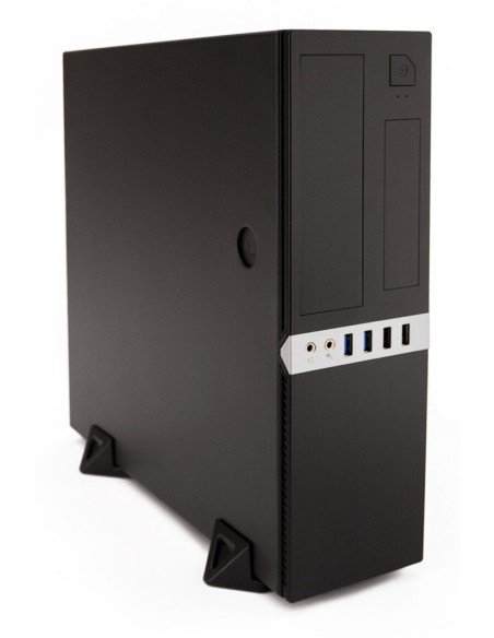 CAJCOOT450S-BZ carcasa de ordenador Perfil bajo (Slimline) Negro 300 W