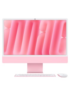iMac Apple M M4 59,7 cm (23.5") 4480 x 2520 Pixeles PC todo en uno 16 GB 512 GB SSD macOS Sequoia Wi-Fi 6E (802.11ax) Rosa