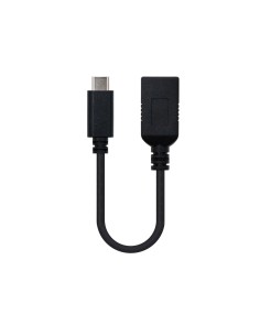 USB 3.1, 0.15m cable USB USB 3.2 Gen 2 (3.1 Gen 2) 0,15 m USB A USB C Negro