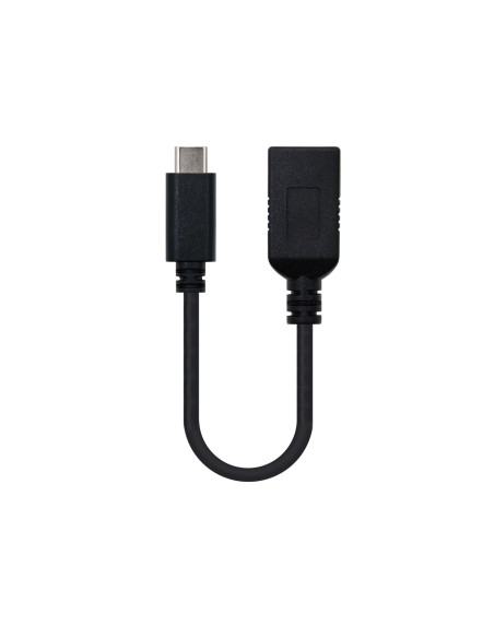 USB 3.1, 0.15m cable USB USB 3.2 Gen 2 (3.1 Gen 2) 0,15 m USB A USB C Negro