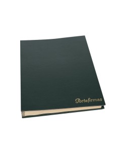 PORTAFIRMAS T.PLAST.20 SEPARADORES NEGRO