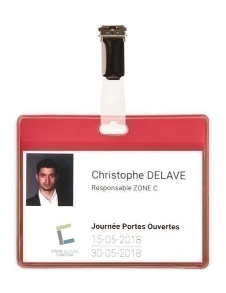 FUNDA DIST. TARIFOLD PVC PINZA RO P/25