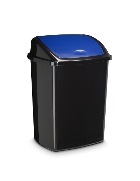 PAPELERA PLASTICO CEP BASC. AZUL 50L