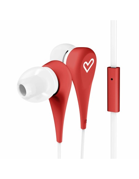 Style 1+ Auriculares Alámbrico Dentro de oído Llamadas/Música Rojo