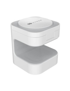 HJ3320WHGL cargador de dispositivo móvil Auriculares, Smartphone, Reloj inteligente Blanco USB Cargador inalámbrico Carga rápida