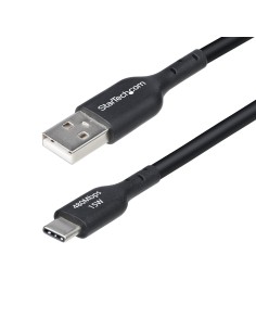 Cable Cargador USB-A a USB-C de 4m - Cable Adaptador USB-A a USB Tipo C - 3A - Cable de Carga y Sincronización - USB 2.0 - Recub