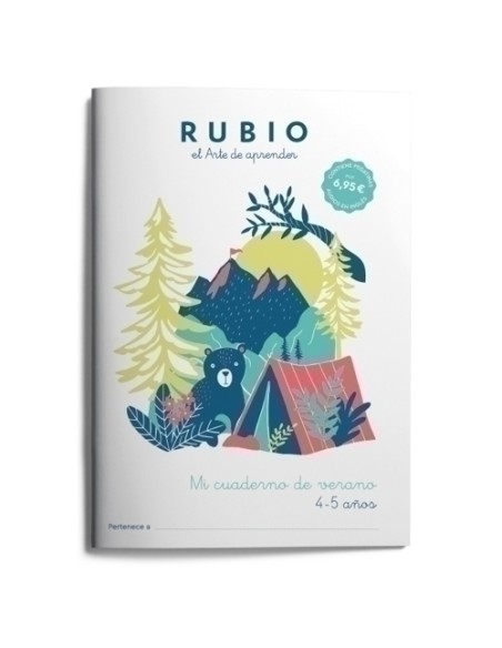 CUADERNO RUBIO A4 VERANO 4-5 - Pack de 5 unidades