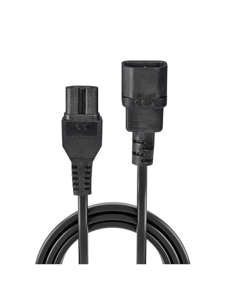 30314 cable de transmisión Negro 2 m C14 acoplador C15 acoplador