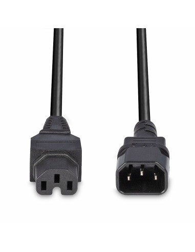 30314 cable de transmisión Negro 2 m C14 acoplador C15 acoplador