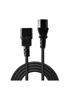 30321 cable de transmisión Negro 1 m C14 acoplador C13 acoplador 2