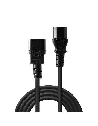 30321 cable de transmisión Negro 1 m C14 acoplador C13 acoplador