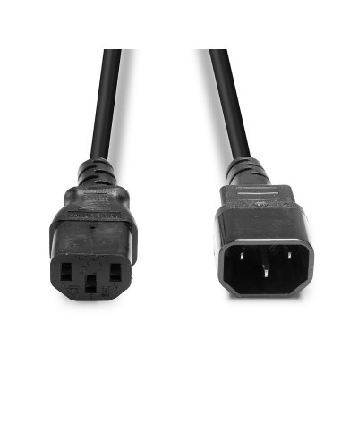30321 cable de transmisión Negro 1 m C14 acoplador C13 acoplador