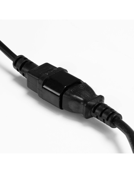 30321 cable de transmisión Negro 1 m C14 acoplador C13 acoplador