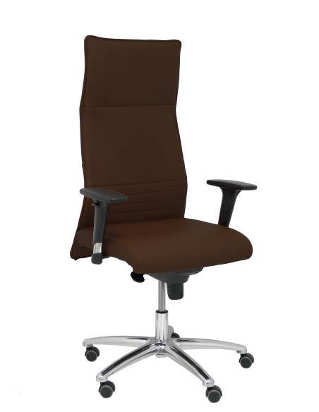 Sillón Albacete similpiel marrón oscuro