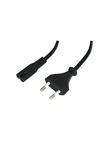 30422 cable de transmisión Negro 3 m CEE7/16 C7 acoplador