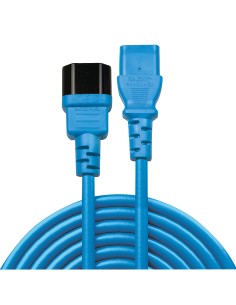 30470 cable de transmisión Azul 0,5 m C14 acoplador C13 acoplador 2