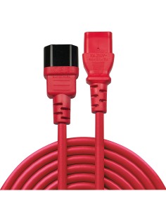 30478 cable de transmisión Rojo 2 m C14 acoplador C13 acoplador 2