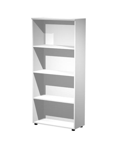 ARTEXPORT ESTANTERÍA ALTA PRESTO ABIERTA 3 ESTANTES 22MM CON TRASERA BLANCO