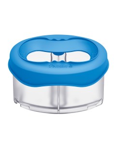 800310 bote de agua para pintura Azul, Transparente