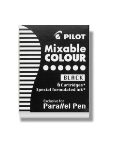 Parallel Pen Negro 6 pieza(s)