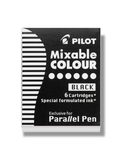 Parallel Pen Negro 6 pieza(s)