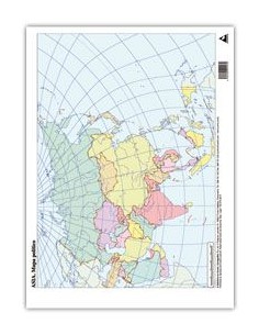 Paq 50 mapas asia politico mudos