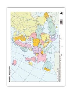 Paq 50 mapas europa politico mudos