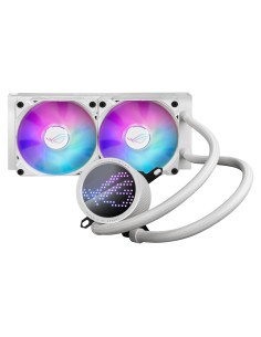 ROG Ryuo III 240 ARGB White Edition Procesador Kit de refrigeración líquida 12 cm Blanco