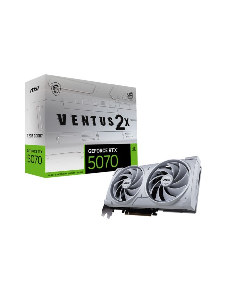 GeForce RTX5070 VENTUS 2X OC White NVIDIA GeForce RTX 5070 12 GB GDDR7