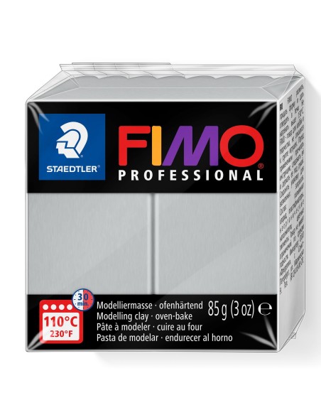 FIMO 8004 Pasta de modelar 85 g Gris 1 pieza(s)