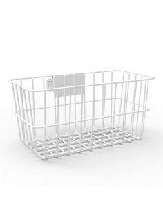 RF02BKTW accesorio de carrito para portátil y ordenador Blanco Canasta