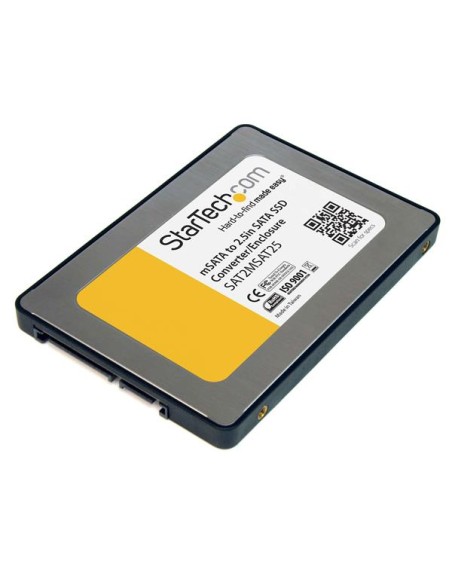 Caja Adaptadora SATA de 2,5 Pulgadas para Unidad de Estado Sólido SSD mSATA