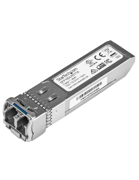Módulo SFP+ Compatible con Cisco SFP-10G-LR - Transceptor de Fibra óptica 10GBASE-LR - TAA - SFP10GLRSTTA