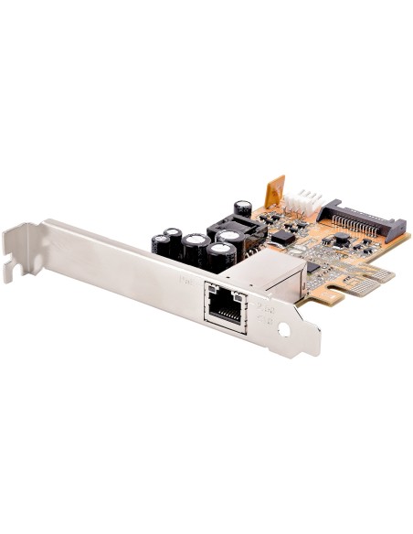 Tarjeta de Red PCIe de 1 Puerto PoE de 2,5Gbps - Adaptador Ethernet LAN RJ45 - NIC PoE de 30W 802.3at para Ordenadores de Sobrem