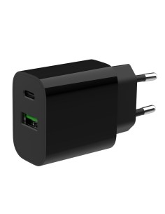 TA-UC-PDQC20-01-BK cargador de dispositivo móvil Universal Negro Corriente alterna Carga rápida Interior