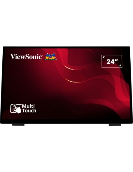 TD2465 pantalla de señalización Panel plano interactivo 61 cm (24") LED 250 cd / m² Full HD Negro Pantalla táctil