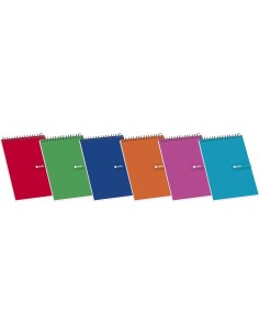 100302801 cuaderno y block 80 hojas Colores surtidos 100302801 - 1 unidad