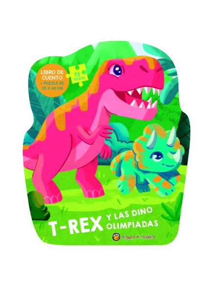 T Rex y las Dino Olimpiadas Puzzlemania 