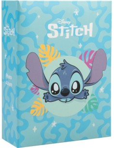 ALBUM DE FOTOS 100 BOLSILLOS 10X15CM DISNEY STITCH