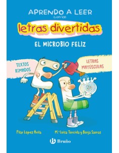 Aprendo a leer con las letras divertidas 7 El microbio feliz