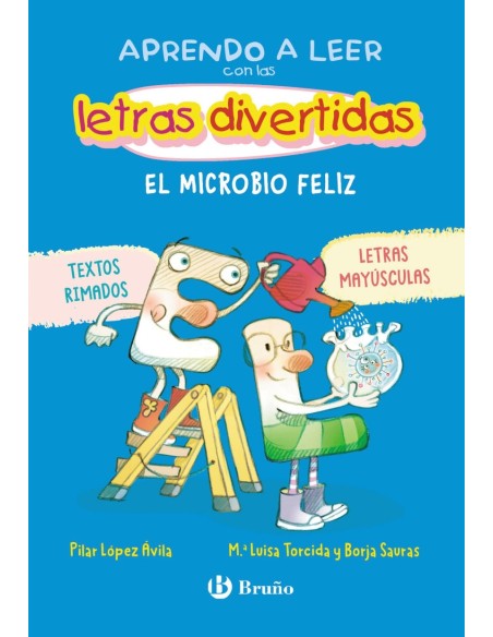Aprendo a leer con las letras divertidas 7 El microbio feliz