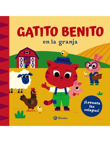 Gatito Benito en la granja