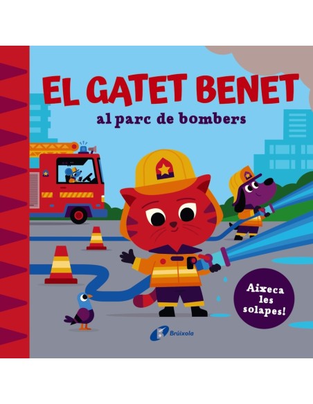 El Gatet Benet al parc de bombers
