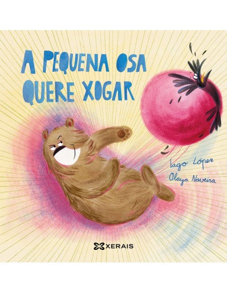 A pequena osa quere xogar A pequena osa quere xogar