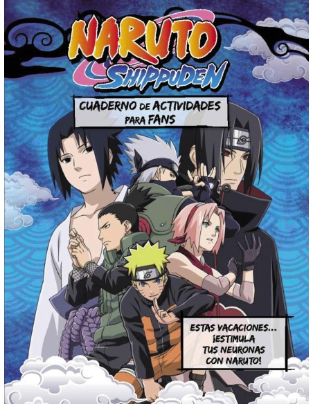 Cuaderno de actividades para fans Naruto Shippuden Cuaderno de actividades para fans Naruto Shippuden