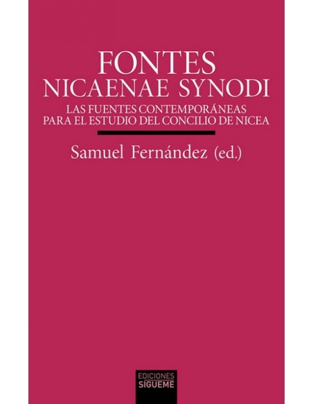 FONTES NICAENAE SYNODI