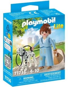 MANAGER CON DALMATA PLAYMOBIL