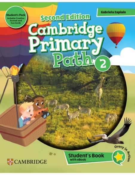 Cambridge Primary Path Level 2 Students Book with My Creative Journal Cue Card