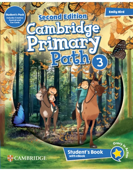 Cambridge Primary Path Level 3 Students Book with My Creative Journal Cue Card